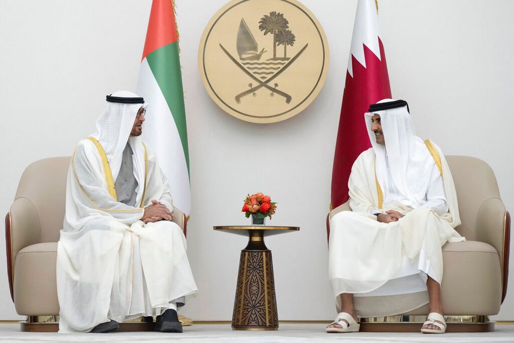 إعادة التمثيل الدبلوماسي وفتح السفارات بين كلاً من قطر والإمارات العربية المتحدة