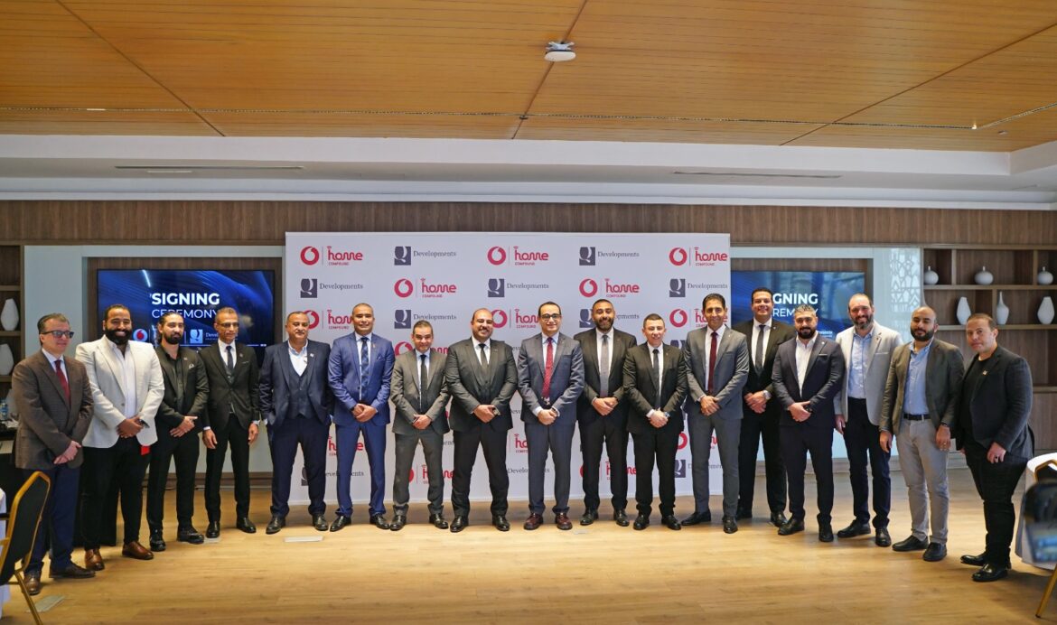 شراكة بين «ڤودافون مصر» و«كيو للتطوير العقاري» لتوفير اتصالات ذكية لمشروعي «كيو هيلز» و«كيو نورث»